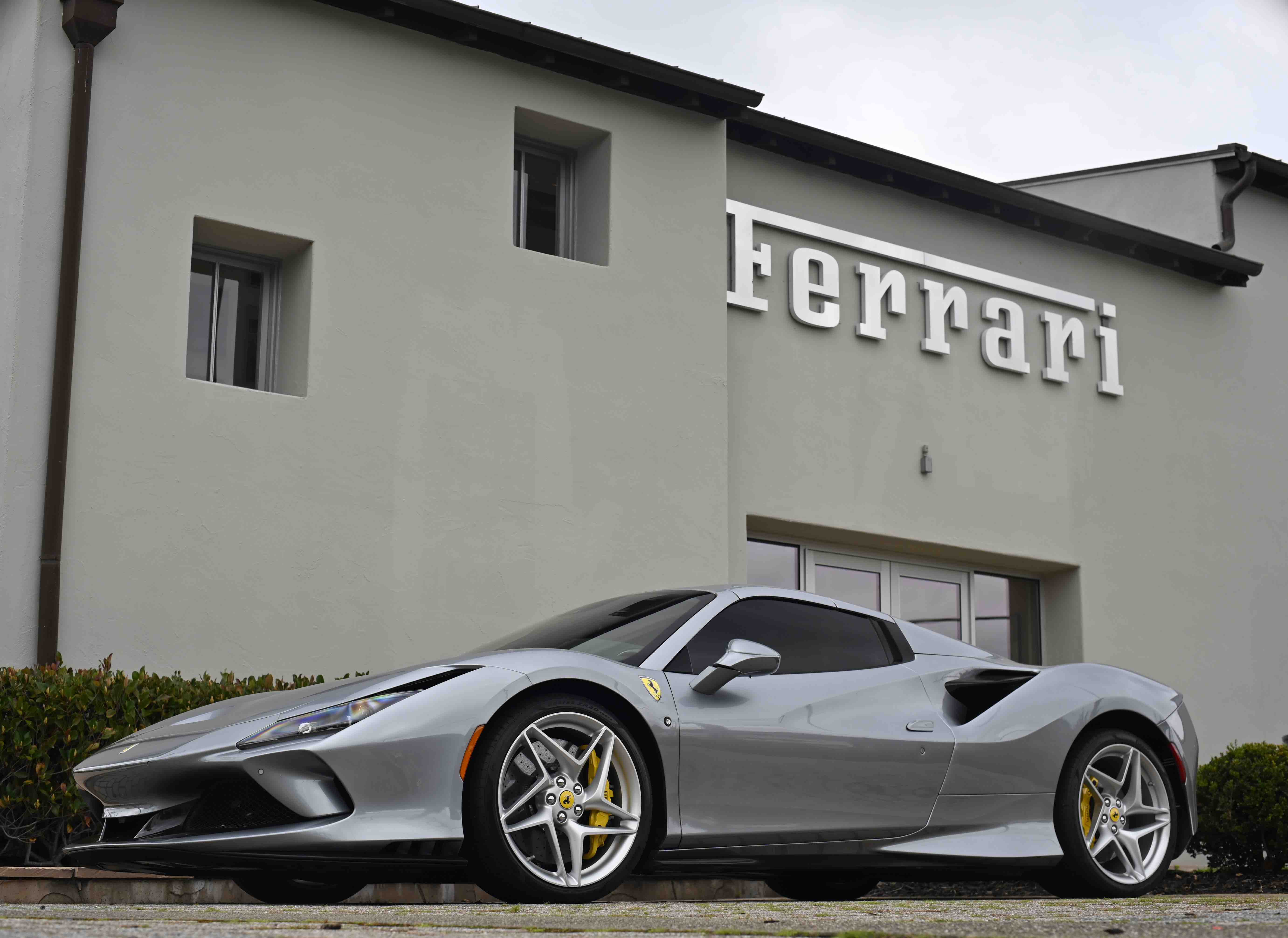 Ferarri at the dealership
